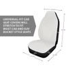 Forchrinse Red Dragon Car Seat Covers,Full Set Soft Front and