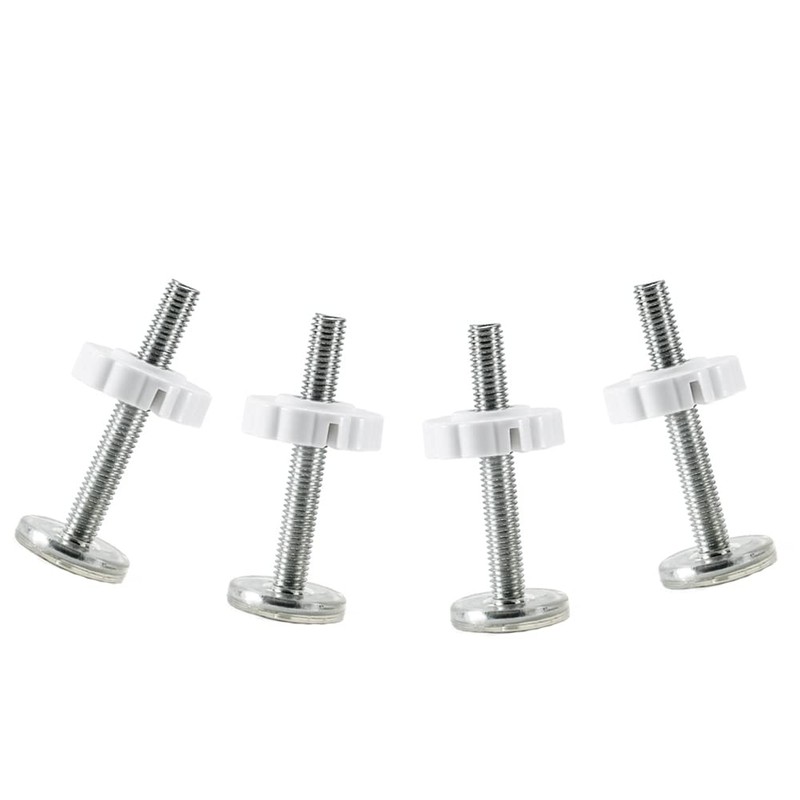 Pressure Mount Baby Gate Threaded Pivot Rod, 4-Pieces Pivot Screw