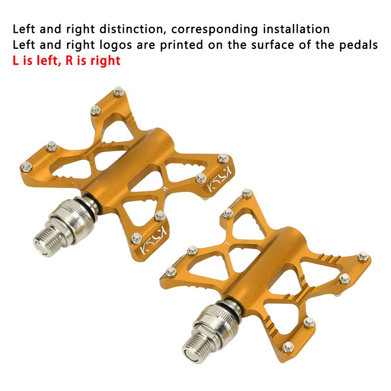 1 Pair LP Litepro K5 Bicycle Quick Release Pedals Aluminum