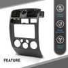 CHEDA Radio Dash Bezel Trim Compatible with Chevy Colorado GMC