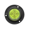sourcing map High Precision Horizontal Bubble Level 49x16.5mm Round Bull's-Eye