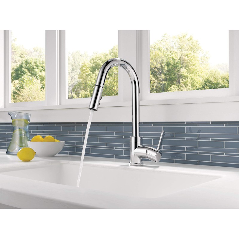 Peerless Precept Single-Handle Kitchen Sink Faucet with Pull Down Sprayer,