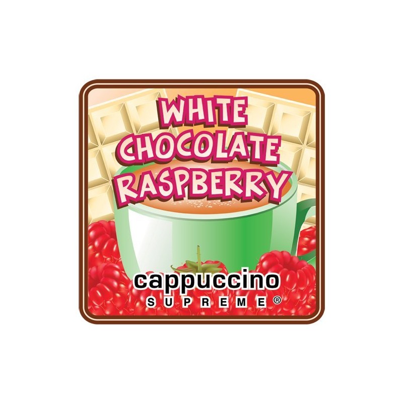 Cappuccino Supreme 2 lb bag White Chocolate Raspberry Instant Cappuccino