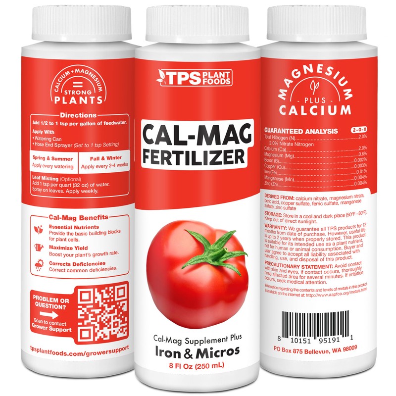 Cal-Mag for Plants Plus Iron and Micros, Calcium and Magnesium,