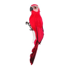 Mipcase 1pc Simulation Bird Parrot Decor Garden Yard Ornament Artificial Bird Craft for Home Dec