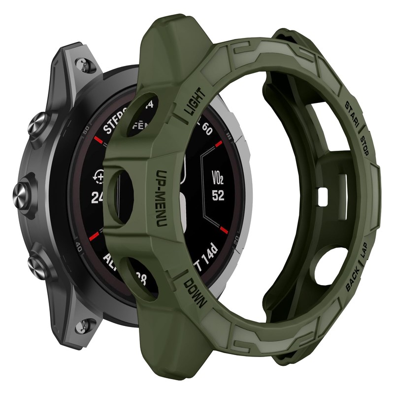ISABAKE Protector Case Compatible with Garmin Fenix 7/Fenix 7 Solar,