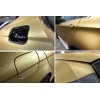 AUTOGOODY 72" x 60" GOLD Carbon Fiber Vinyl Wrap 3D