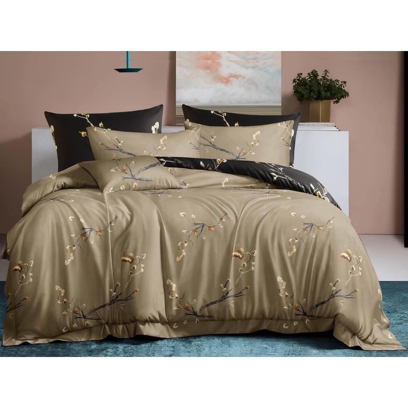 Lazzaro Single Duvet Cover Set - Premium Microfiber Duvet Cover