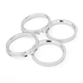 Aspire Motoring 73.1mm OD to 67.1mm ID Aluminum Hub Centric Rings (Set of 4)