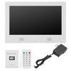 10in HD Digital Photo Frame 1024x600 Resolution Support MP3/MP4/Image Playback