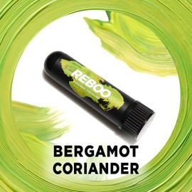 REBOO Yard Smelling Aroma, Awakening Awakening, Refreshing, Mood-changing, Focusing, Studying, Work, Driving (Bergamot Coriander)
