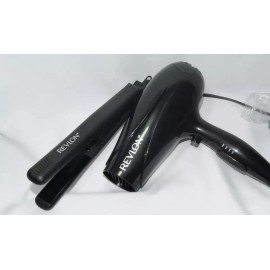 Revlon Combo Revlon Edicion Limitada Secadora Plancha Negro
