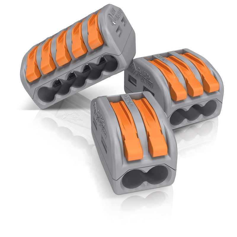 Wago WAG51201124-10/222412 Conductor Terminals Pack of 10/2 x 2.5 mm²