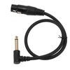 Cable Mono XLR Hembra a Macho de 6,35 Mm, XLR