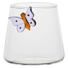 THUN Set 2 Bicchieri Bibita Incanto di Primavera, Borosilicato, 400 ml