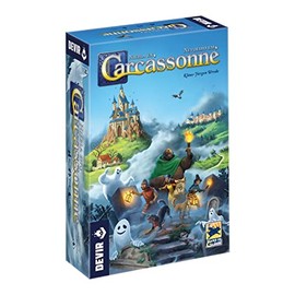 Devir - Carcassone: Mist Expansion in Carcassonne, Board Game, Strategy Board Game, Board Game 8 Years (BGCARNIEPS)