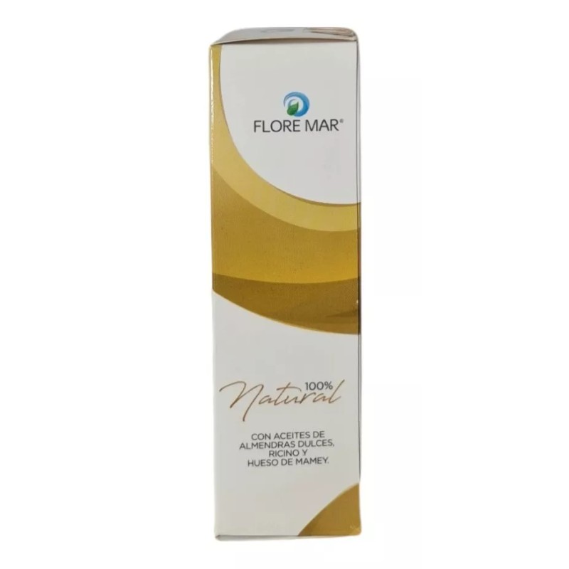 FLORE MAR Desmaquillante Ojos Pestañas Aceite Almendras Ricino Mamey