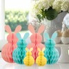 Easter Decorations Hanging Tree Paper Bunny Honeycomb Ball Hanging Pendant