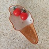 Ceramic Spoon Rest for Stove Top Cute ice cream Shaped