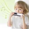 Qaixwuyi Blues Harmonica for Children Beginners Brooks Harmonica Beginners Silver