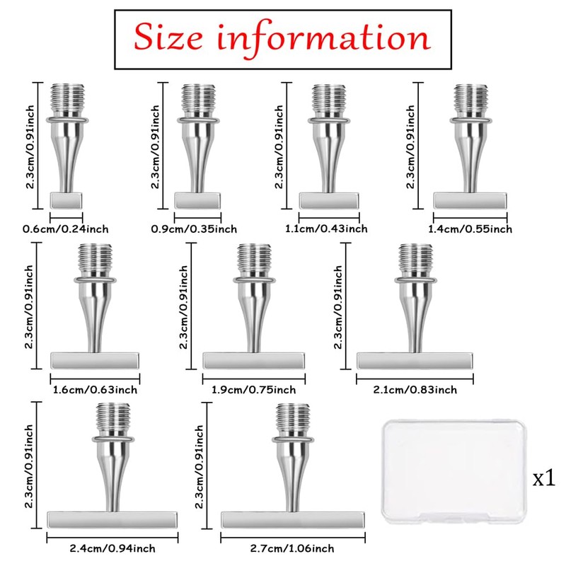 Thin Version Stainless Steel Diamond Painting Art Drilling Tips Nibs