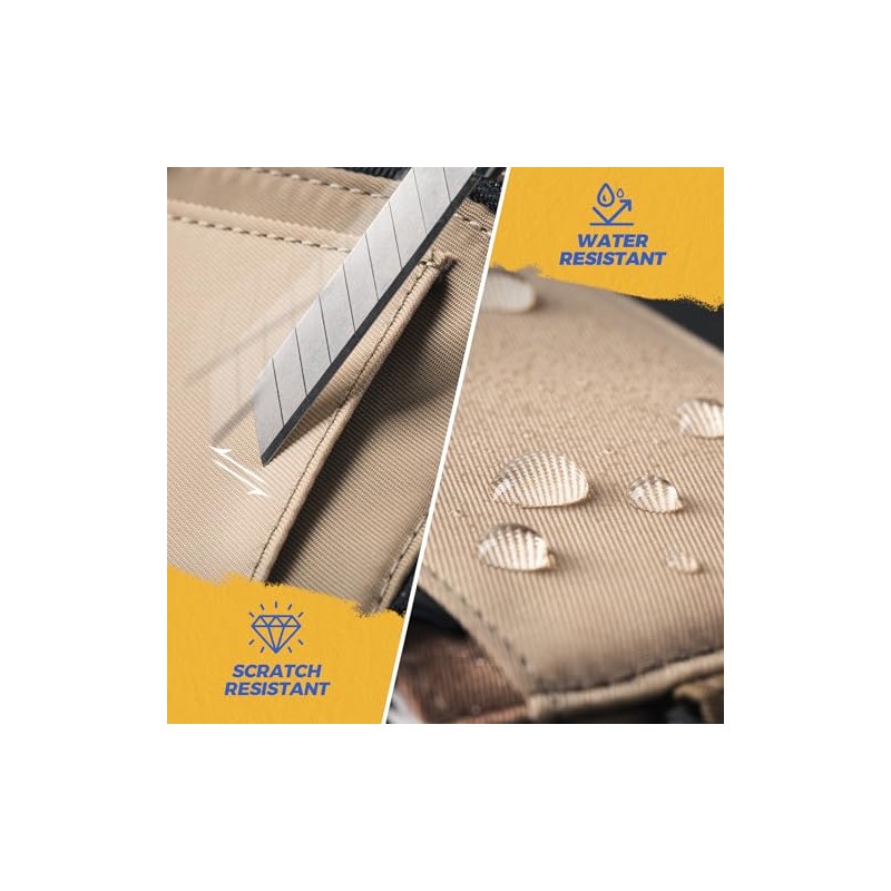 VULKIT Cartera para llaves impermeable con cordón para hombres y