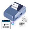 Print Peak Mini Thermal Label Printer, 2 Inch Inkless Bluetooth
