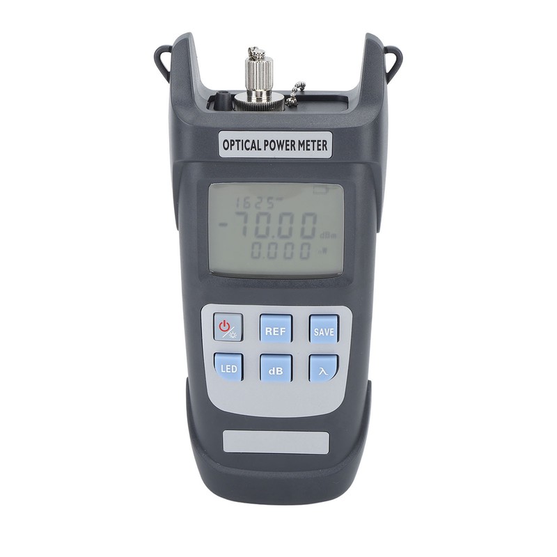Optical Fiber Power Meter ‑50 To +26dbm 10 Wavelengths 2.5mm