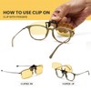 Clip on Blue Light Blocking Lenses Anti Blue Light Filter