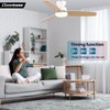 Modern Ceiling Fans with Lights, 42 Inch Ceiling Fan with