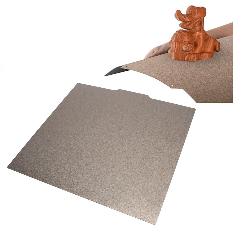 Double-Sided Textured Flexible PEI Building Plate 330 x 330 mm