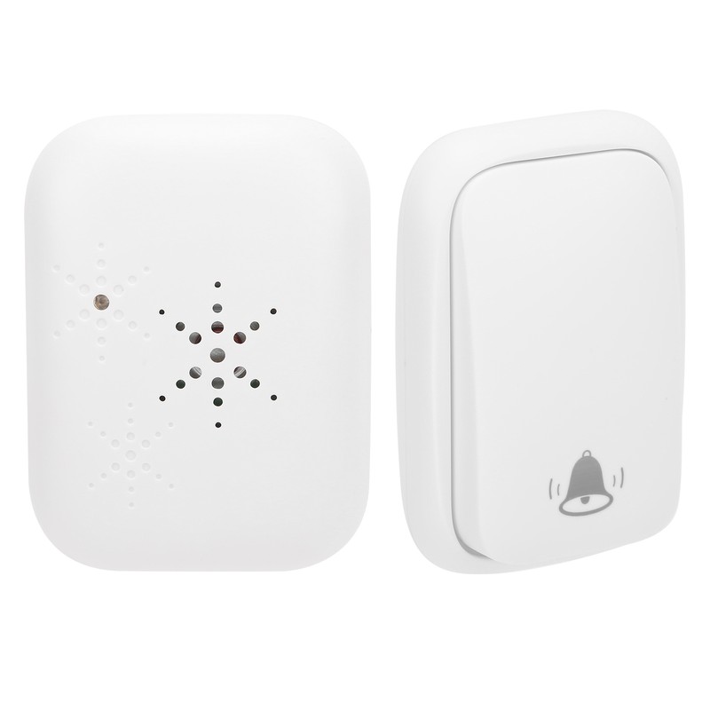 Battery Free Wireless Doorbell Remote Control 150m Range 38 Melodies