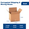 AKAR Single Wall Small (S) Cube Cardboard Boxes (12.7cm x