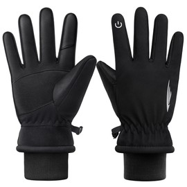 Rivmount RSG601 Winter Gloves, Men Women, Waterproof, Touchscreen Gloves, Warm Ski Gloves, Windproof Thermal Gloves
