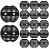 Bakulyor 50pcs Garden Staples Plastic Buffer Washer, Landscape Staple Stakes
