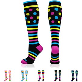 NEWZILL Compression Socks U.S Olympic Fencer Recommend for Men & Women 20-30mmHg