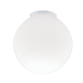 Westinghouse 8557000 Gloss White Machine Blown Glass Globe Shade