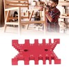 Dovetail Jig Tenon Caliper Aluminum Metric Imperial Scale Card Measuring
