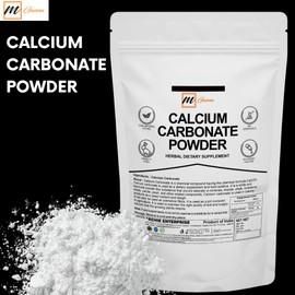 100% Natural Pure Calcium Carbonate as a Dietary Supplement for Calcium 454 g / 1 lbs