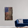 CANVAS ON DEMAND American Flag Pattern Wall Decal, American Flag
