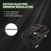 SCITOO Front Right Power Window Regulator Without Motor Fit for