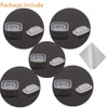 Push-in Eyeglasses Nose Pads,BEHLINE 5 Pairs Snap in Glasses Nose