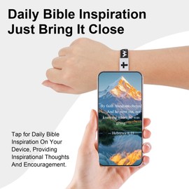 Pmormyy Daily Bible Verse WWJD Bracelet, Christian Jesus Wearable Adjustable Bracelet for Women Men, WWJD Bracelet - What Would Jesus Do Bracelet Green