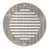Kair 150mm Round Ventilation Grille Stainless Steel - SYS-150 -