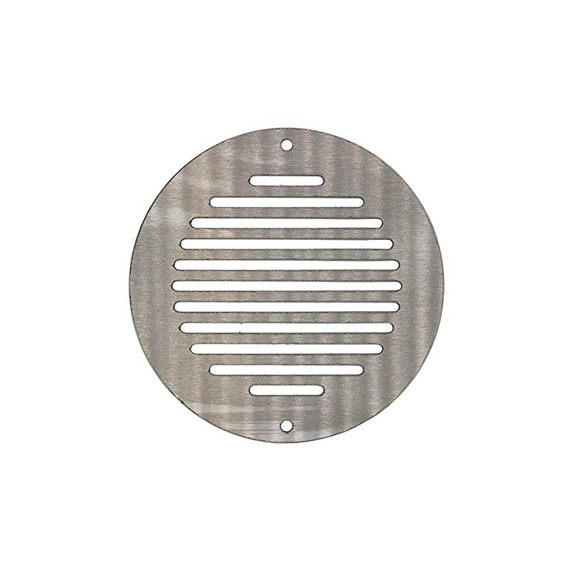 Kair 150mm Round Ventilation Grille Stainless Steel - SYS-150 -