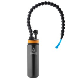 Giraffe Bottle Tower XL Hands Free Drinking System, Insulated Stainless Steel Bottle (Length 25 in / 63 cm)