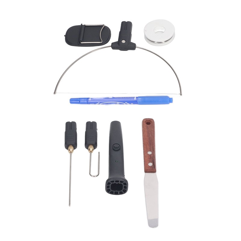 9Pcs Electric Foam Cutter Fast Heating Clean Smoothly Cutting Hot