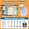 Outdoor Electrical Box 20 x 12 x 10''D NEMA 4X