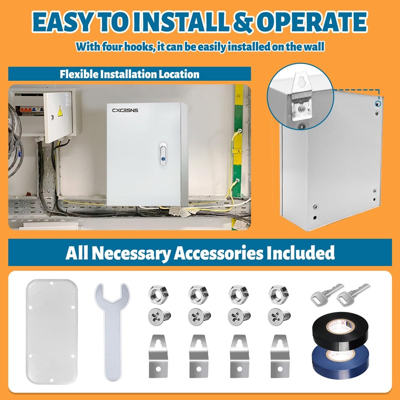 Outdoor Electrical Box 20 x 12 x 10''D NEMA 4X
