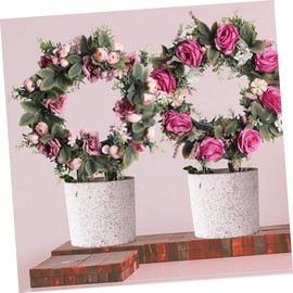 Abaodam Plant Support Rack Decorative Bracket for Climbing Vines Safe Firm Support for Flowers Vegetables Easy Insertion Gardening Vine Shelf